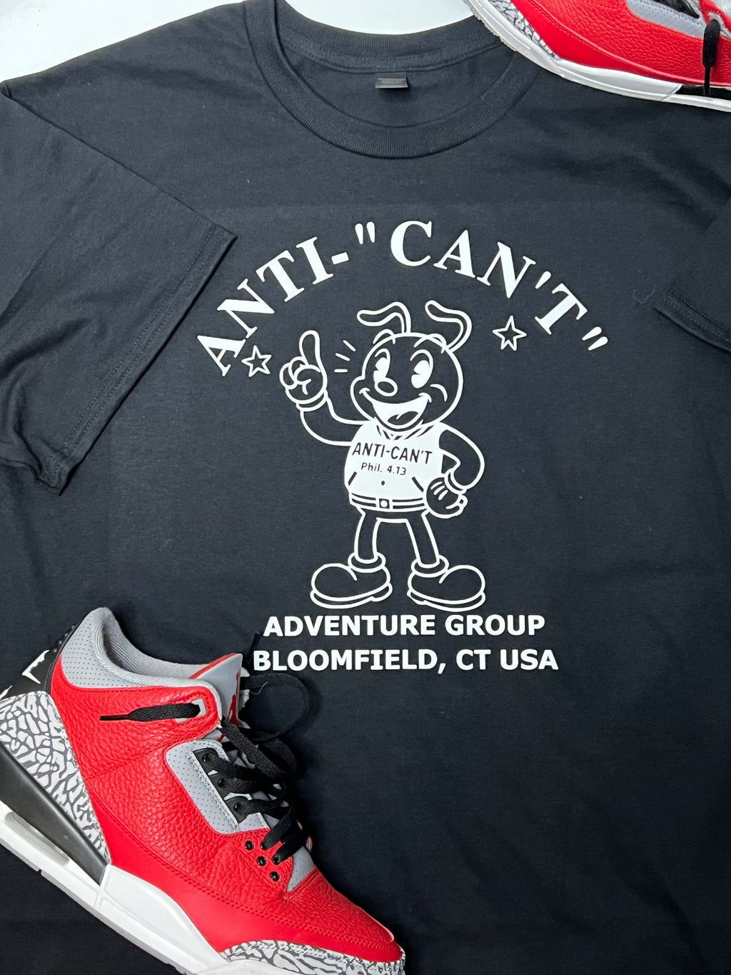 Andy Can Ant Vintage Rubber Hose T-Shirt – Anti-“Can’t” Faith Streetwear