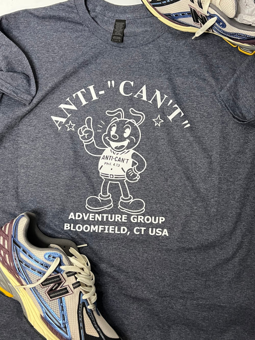 Andy Can Ant Vintage Rubber Hose T-Shirt – Anti-“Can’t” Faith Streetwear