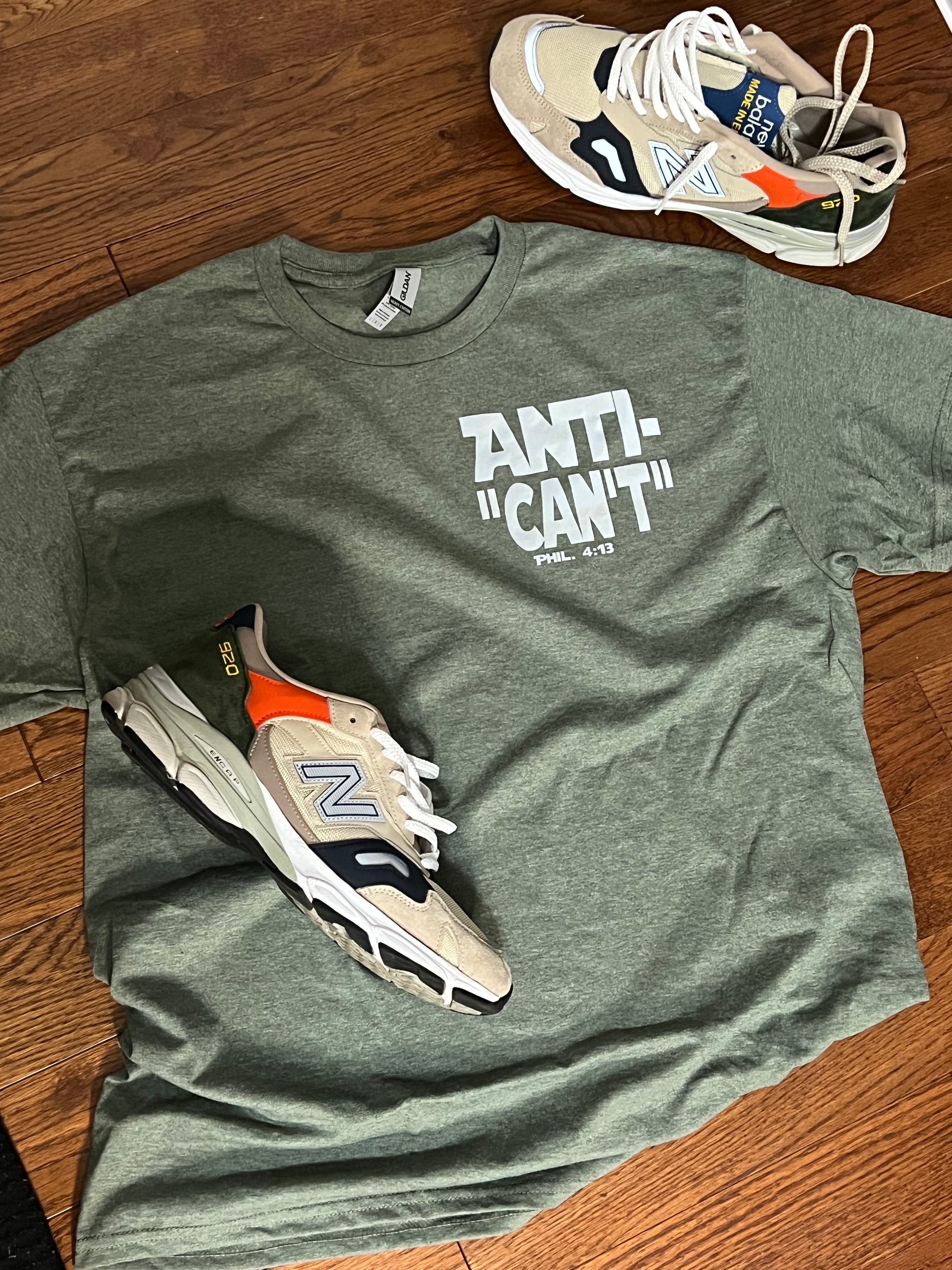 The Anti-"Can't" Pocket tee