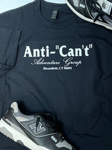 Anti-“Can’t” Adventure Group T-Shirt – Christian Streetwear, Motivational Tee, Faith Apparel