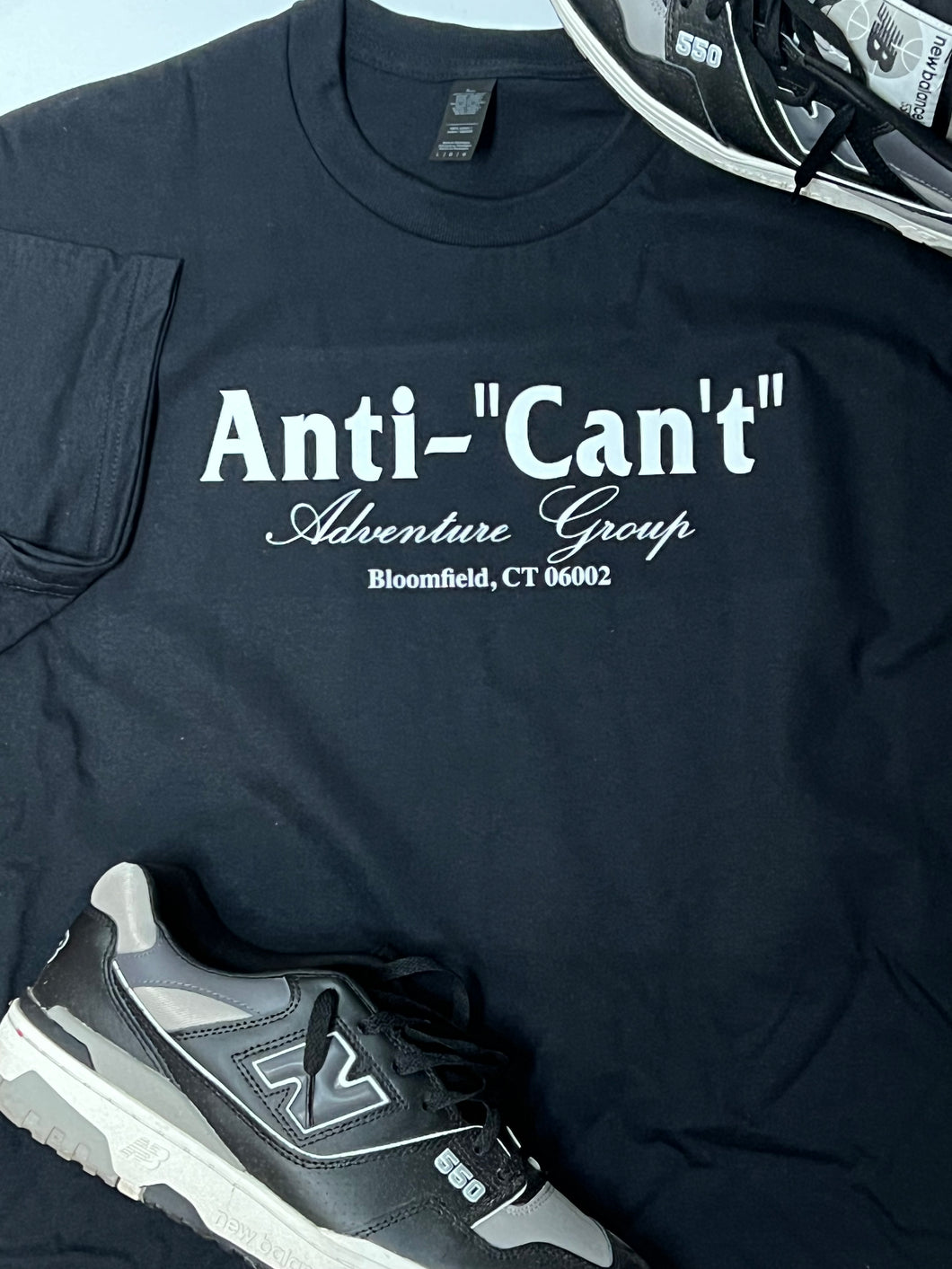 Anti-“Can’t” Adventure Group T-Shirt – Christian Streetwear, Motivational Tee, Faith Apparel