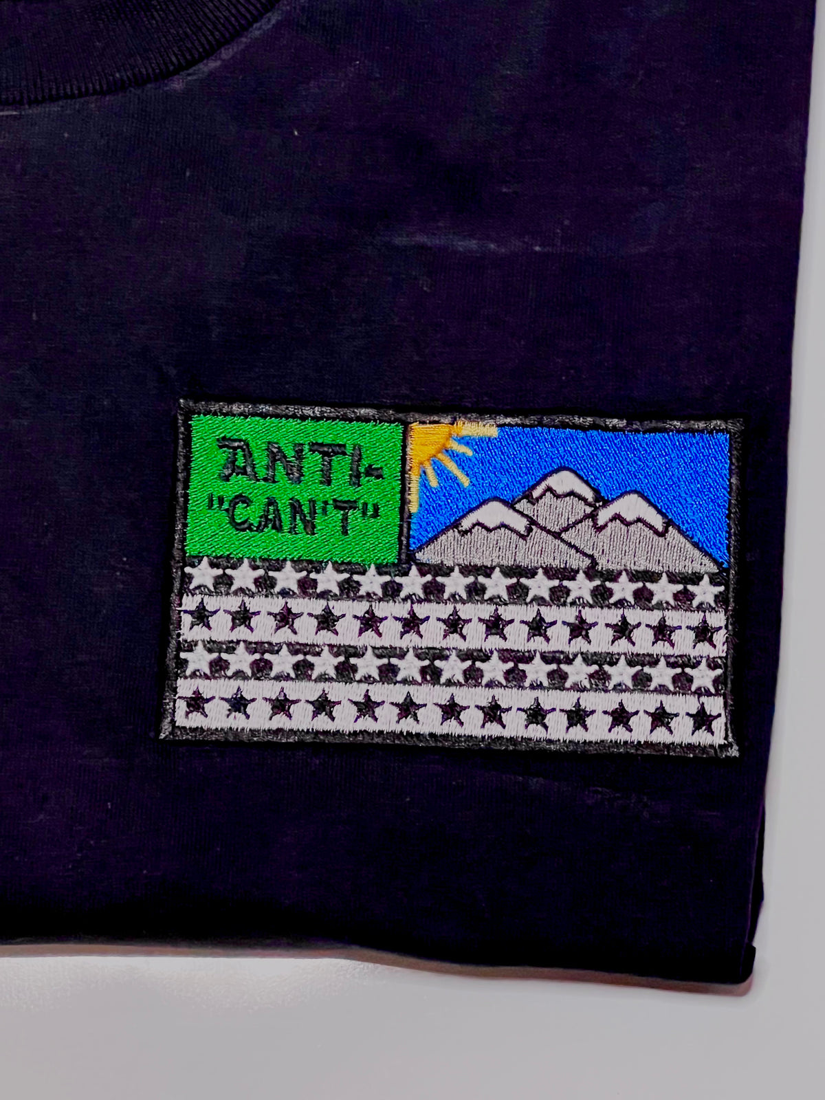 The Anti-“Can’t” Flag t-shirt