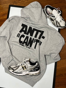 The Anti-“Can’t” Hoodie