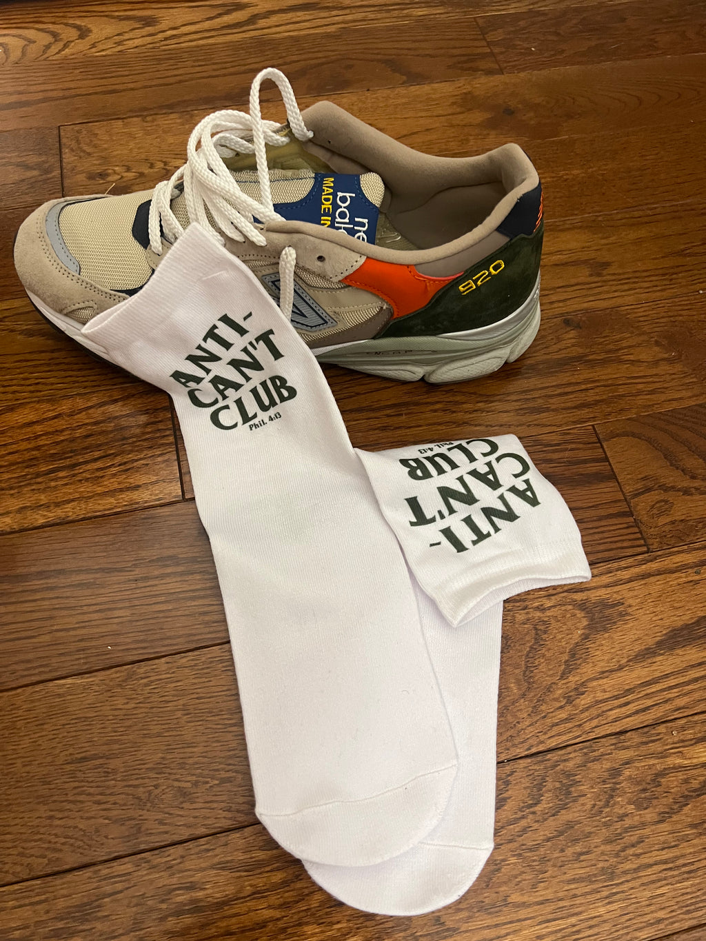 Anti-“Can’t” Club socks (Gen. 1)
