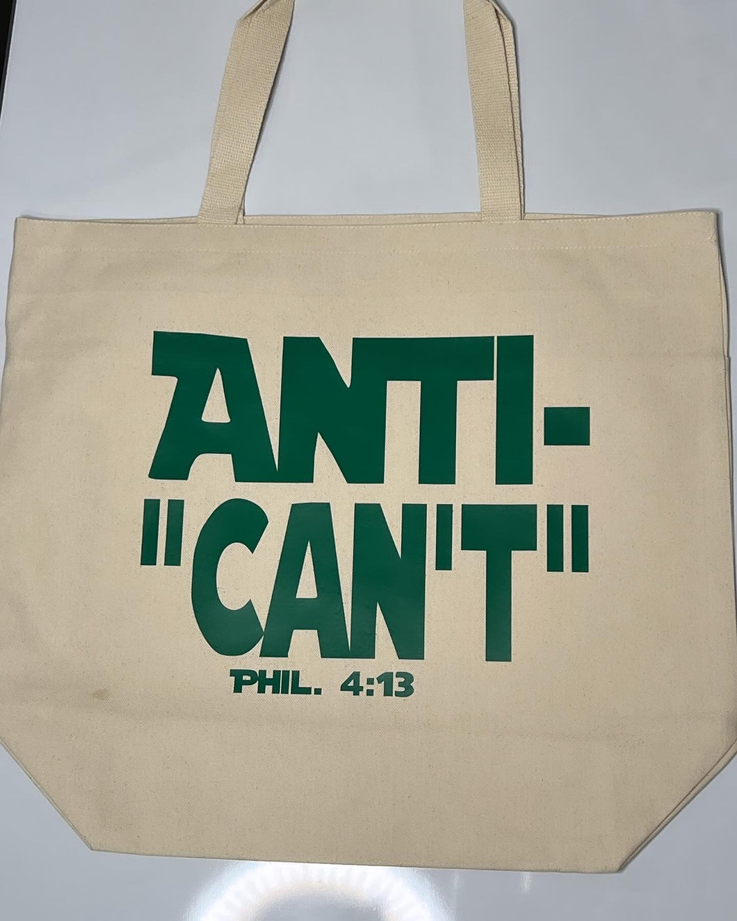 The Anti-“Can’t” Tote