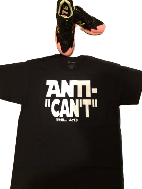 The Anti-"Can't" Shirt